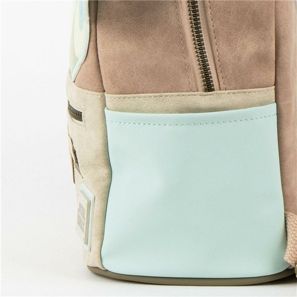 School Bag The Mandalorian Beige