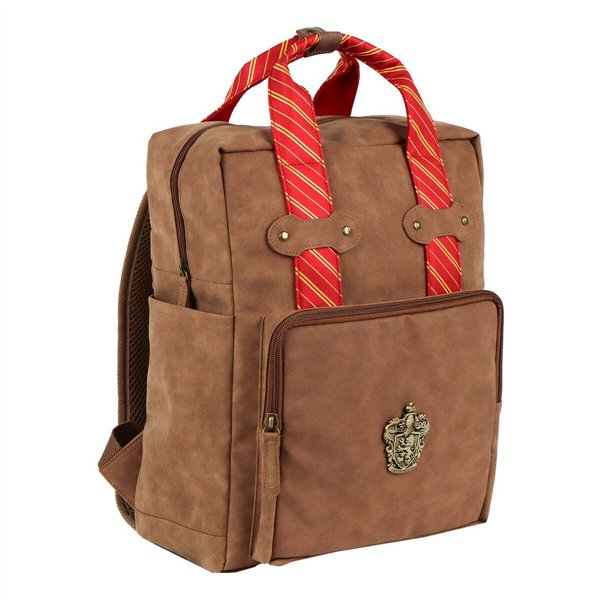 School Bag Harry Potter Brown
