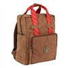 School Bag Harry Potter Brown