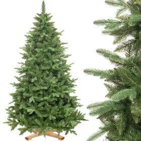 Mākslīgā Ziemassvētku eglīte Premium Royal Trees Sibīrijas egle ar koka statīvu Springos CT0182 180 cm