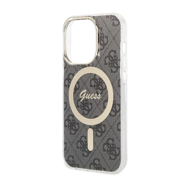 Guess 4G MagSafe - Case for iPhone 14 Pro (Black)