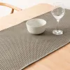 Table Runner Belum Waffle Walnut 45 x 140 cm