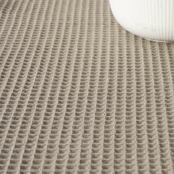 Table Runner Belum Waffle Walnut 45 x 140 cm