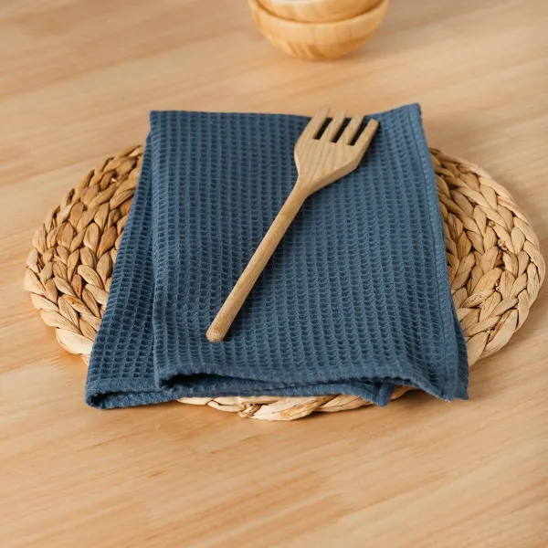 Napkins Belum Waffle Navy Blue