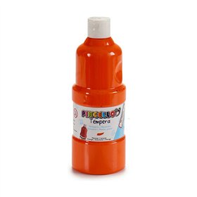 Tempera Pincello Orange 400 ml (6 Units)
