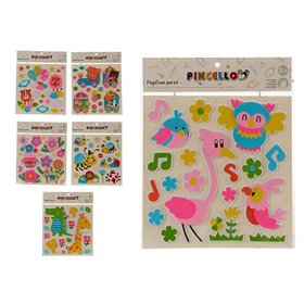 Stickers Pincello Multicolour 32 x 1 x 38 cm (24 Units)