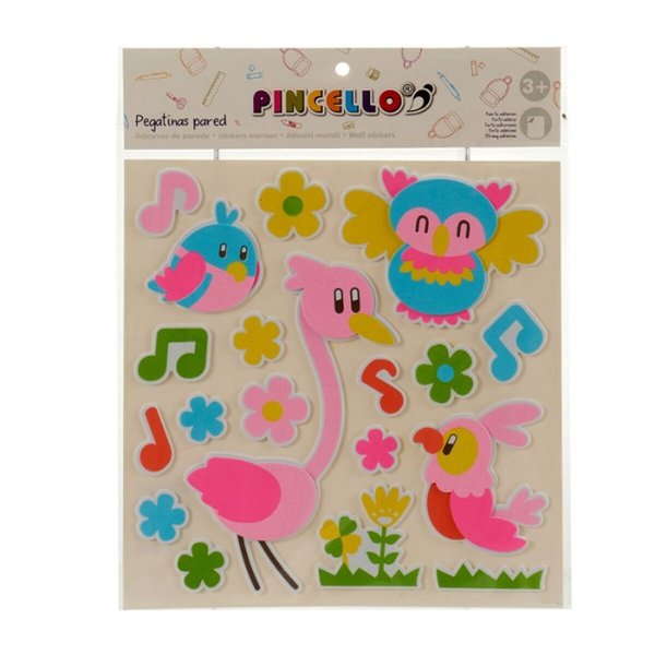 Stickers Pincello Multicolour 32 x 1 x 38 cm (24 Units)