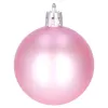 Christmas tree ornament set Springos CA0133, 100 pcs, 6/4/3 cm, pink