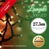 Рождественская гирлянда Springos CL0540 500 LED, тёплый белый, 27,5 м, 8 функций свечения