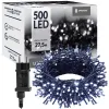Новогодние гирлянды Springos CL0543, 500 LED, холодный белый + холодный белый flash, 27,5 м
