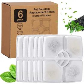 Фильтр для поилки для домашних животных Springos PA0314 6 шт.