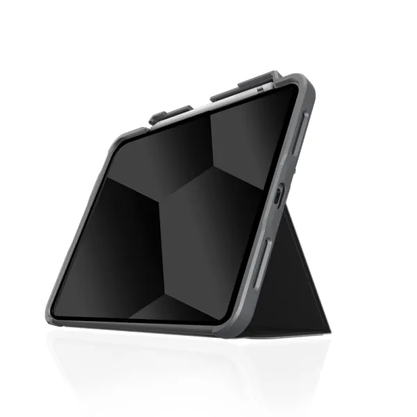 STM Dux Plus - Rugged Case for iPad 11" (2025) / 10.9" (2022) MIL-STD-810G with Apple Pencil Holder (Black) EDU/COM Version