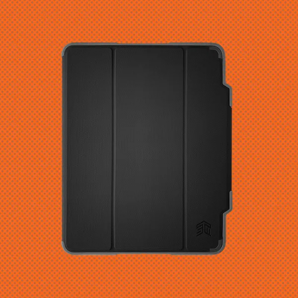 STM Dux Plus - Rugged Case for iPad 11" (2025) / 10.9" (2022) MIL-STD-810G with Apple Pencil Holder (Black) EDU/COM Version