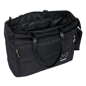 Bag Mickey Mouse Clubhouse Teen Mood Black 40 x 31 x 17 cm Padded