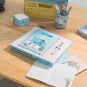 Moomins - Notebook / Notepad A5 with Pen
