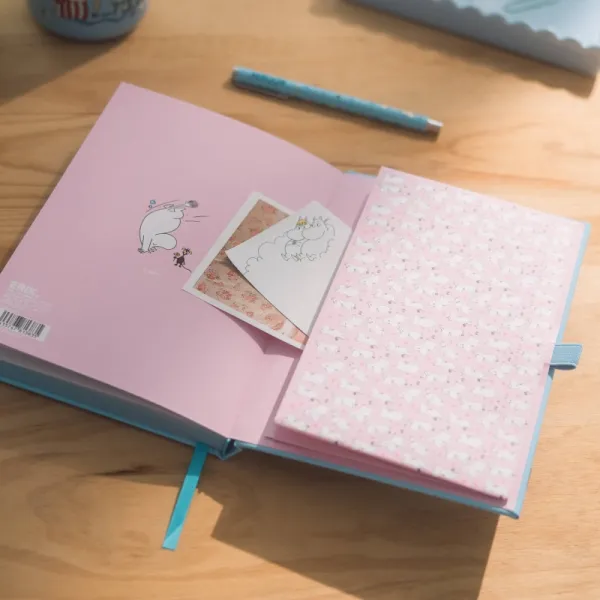 Moomins - Notebook / Notepad A5 with Pen