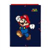 Folder Super Mario World Navy Blue A4