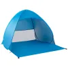 Self‑erecting beach tent, Springos PT035 pop‑up travel shelter blue