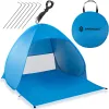 Self‑erecting beach tent, Springos PT035 pop‑up travel shelter blue
