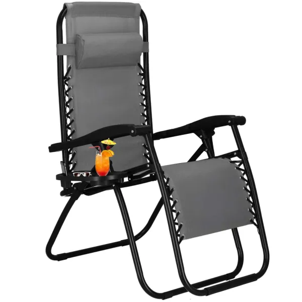 Garden sun lounger Springos GC0065