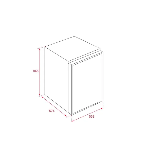 Freezer Teka RSF10080EU White