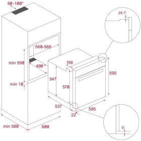 Cepeškrāsns Teka HSB6350 3552 W