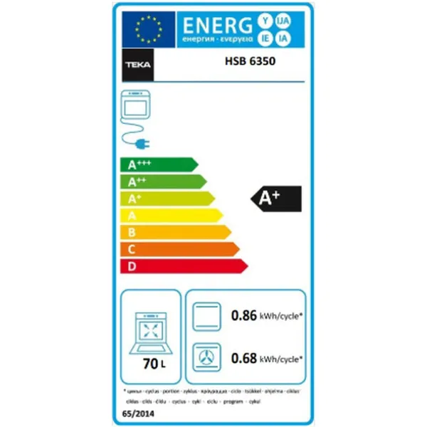 Cepeškrāsns Teka HSB6350 3552 W