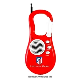 Transistoriradio Atlético Madrid Punainen