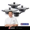 Elementai virtuvei Monix Martin Berasategui Juoda 7 Dalys