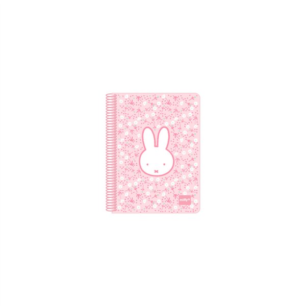 Notebook Miffy Flores A5 80 Sheets