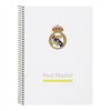 Notebook Real Madrid C.F. White A5 80 Sheets