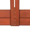 Uždara smėlio dėžė su suolais ir stogeliu Springos SBP140RSET02 140x140 cm