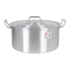 Casserole with lid   Aluminium