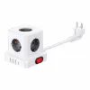 Power Socket - 5 sockets with Switch Fbright White 3680 W (1,5 m)