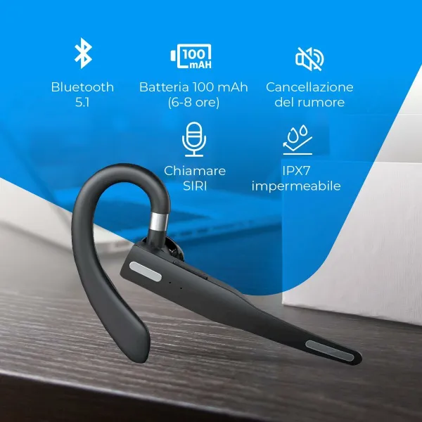 In-ear Bluetooth Headphones NK NK-FA32004 Black