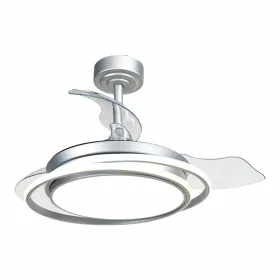 Ceiling Fan CristalRecord Silver 40 W Ø 40 cm