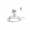 Ceiling Fan CristalRecord Silver 40 W Ø 40 cm