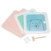 Children's Modular Cabinet Springos HA0215 – 110 × 110 × 37 cm, 9 Compartments