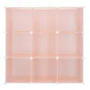 Children's Modular Cabinet Springos HA0215 – 110 × 110 × 37 cm, 9 Compartments
