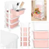 Mobile Storage Cabinet on Wheels with 5 Drawers Springos HA0211