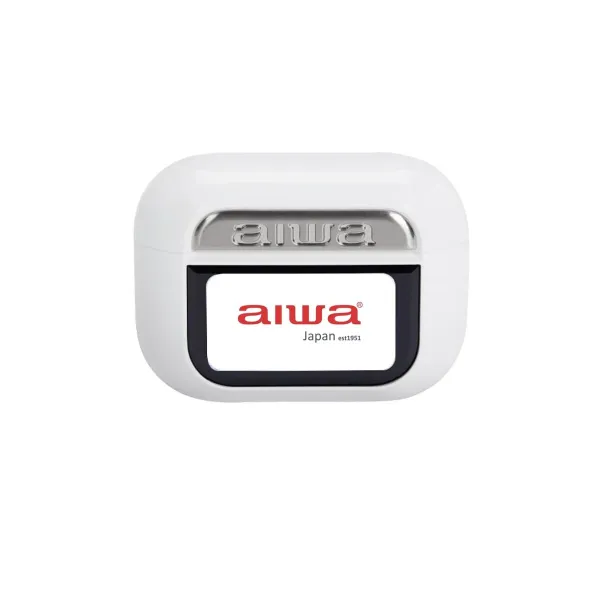 Wireless Earphones with Charging Case Aiwa EBTW-350WT White