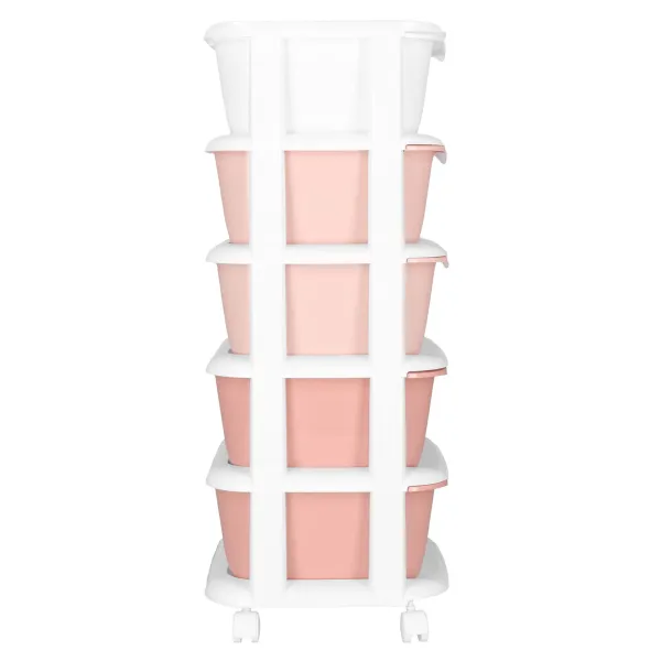 Mobile Storage Cabinet on Wheels with 5 Drawers Springos HA0211