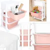 Mobile Drawer Cabinet on Wheels with 4 Drawers Springos HA0212