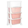 Mobile Drawer Cabinet on Wheels with 4 Drawers Springos HA0212