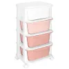 Mobile Drawer Cabinet on Wheels with 4 Drawers Springos HA0212