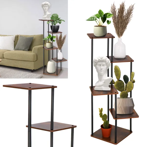 Metal plant stand Springos GA0207 106 CM