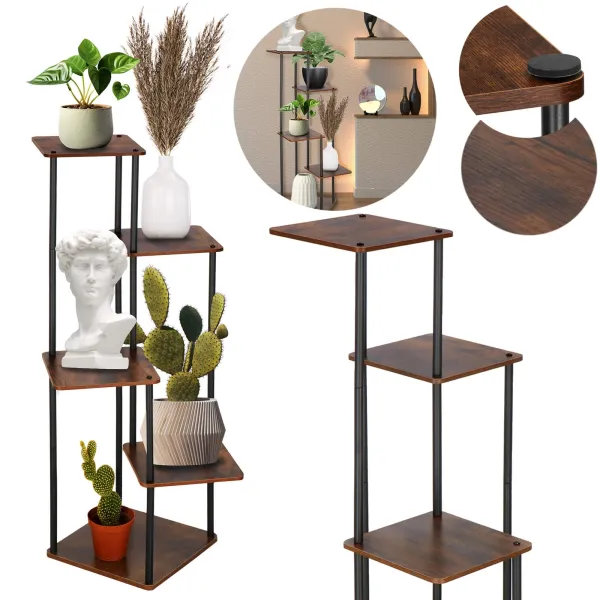 Metal plant stand Springos GA0207 106 CM