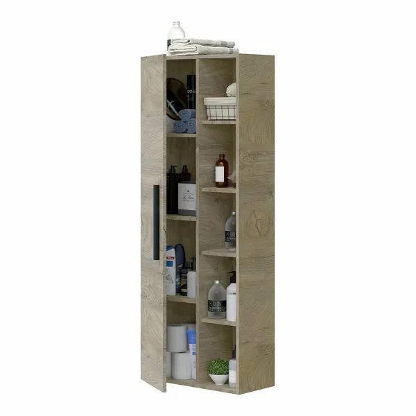 Kaappi Forés Ruskea Melamiini 51 X 25 X 135 CM