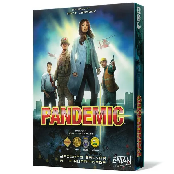 Lautapeli Pandemic Asmodee ZM7101ES (ES)