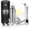 Bartender set for cocktails and drinks 11 elements Springos KI0156, 750 ml made of stainless steel